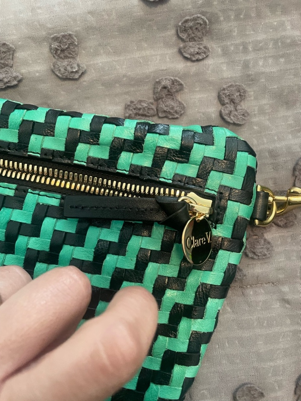 Clare V. Grande Fanny-Mint/Opal - Picture 4 of 8